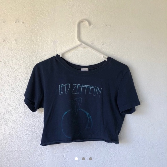 Led Zeppelin Crop Top - Picture 1 of 2